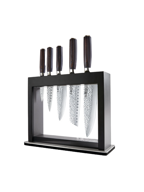 Cuisine::pro® Damashiro® Emperor Hisa 6-Piece Knife Block