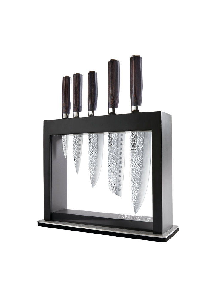 Cuisine::pro® Damashiro® Emperor Hisa 6-Piece Knife Block