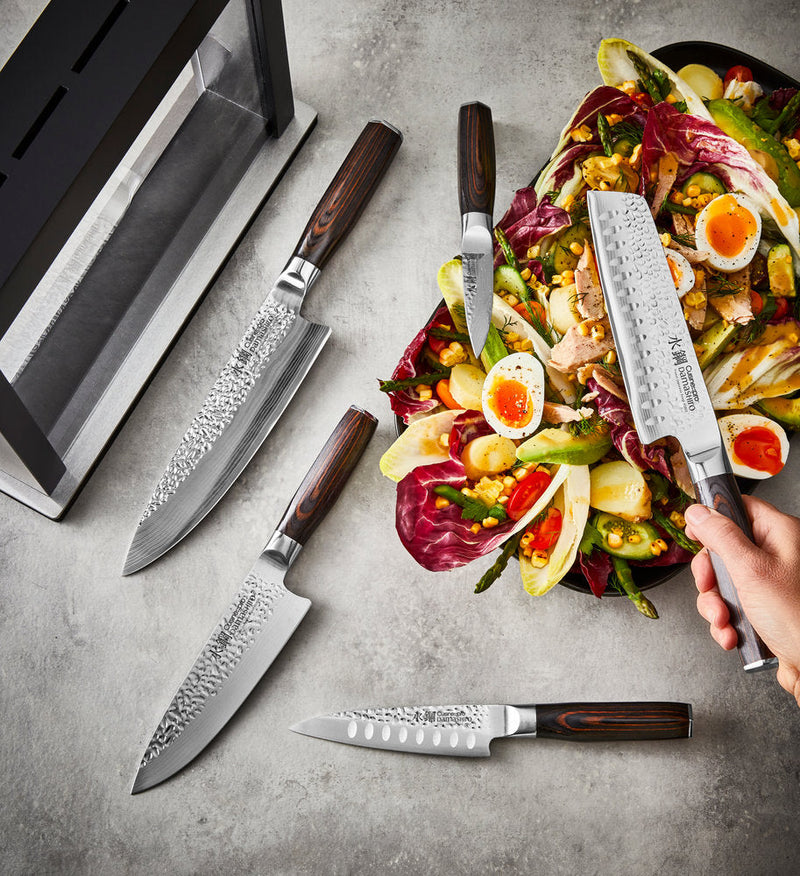 Cuisine::pro® Damashiro® Emperor Hisa 6-Piece Knife Block