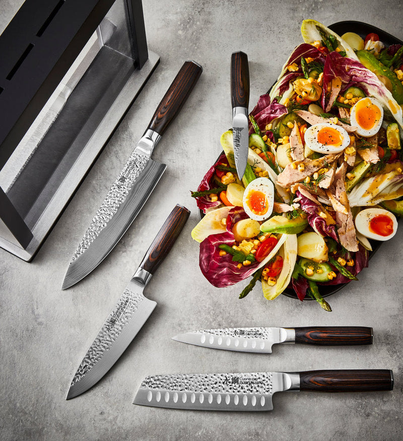 Cuisine::pro® Damashiro® Emperor Hisa 6-Piece Knife Block