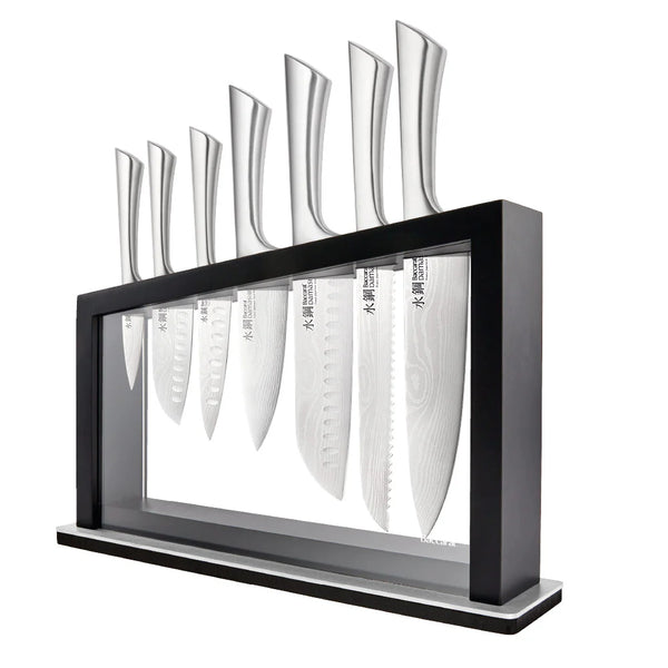 Cuisine::pro®  Damashiro Satori 8 Piece Knife Block