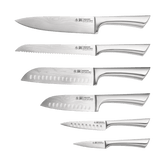 Cuisine::pro® Damashiro® 7 Piece Mizu Knife Block Oak