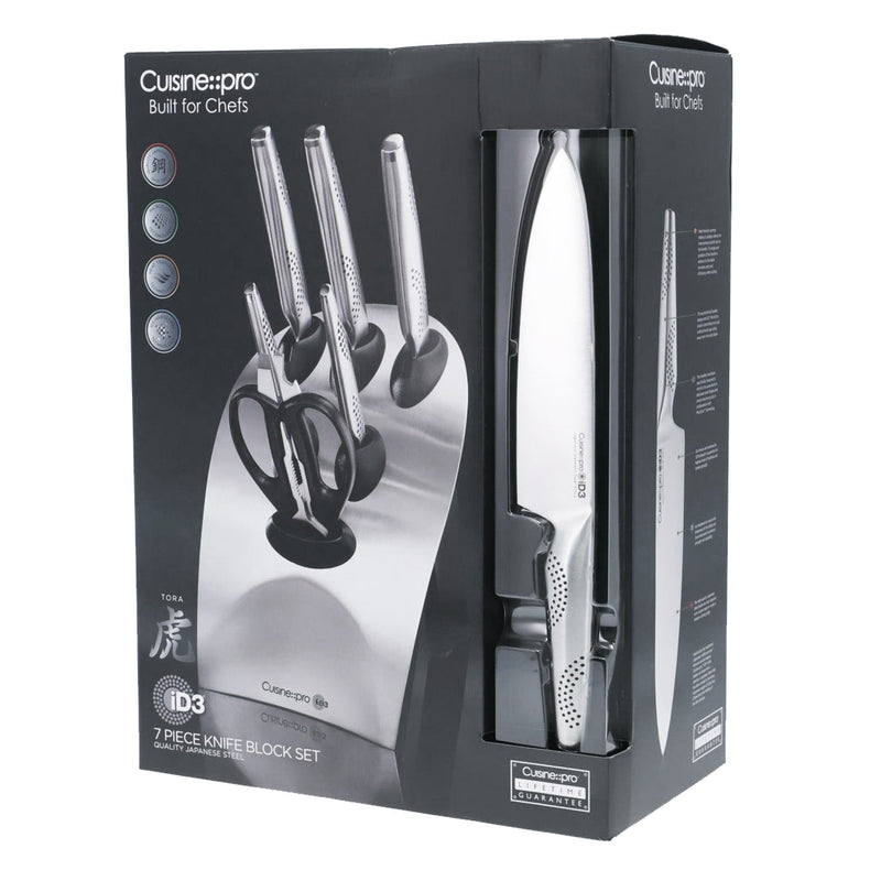 Cuisine::pro® iD3® Tora 7 Piece Knife Block