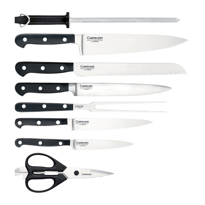 Cuisine::pro® SABRE 9 Piece Knife Block