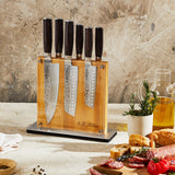 Cuisine::pro® Damashiro® EMPEROR Shi Knife Block 7 Piece