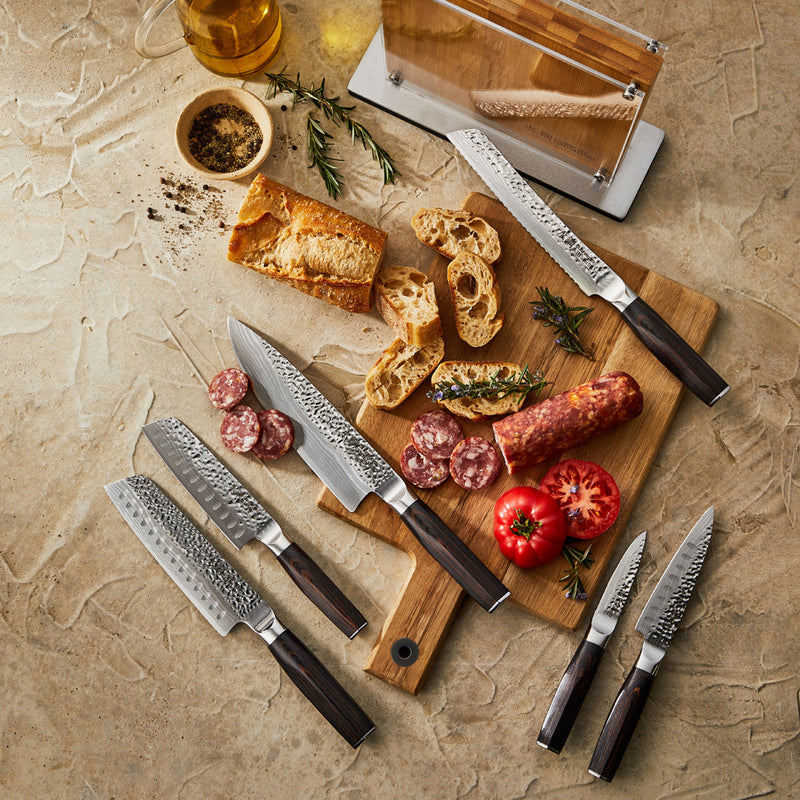 Cuisine::pro® Damashiro® EMPEROR Shi Knife Block 7 Piece