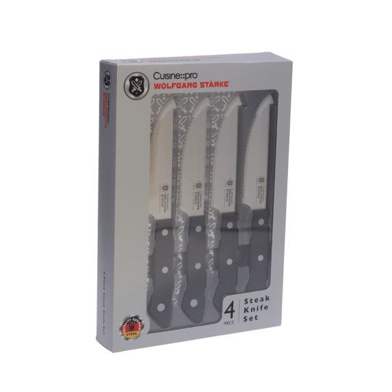 Cuisine::pro® WOLFGANG STARKE™ 4-Piece Steak Knife Set 12.5cm 5in