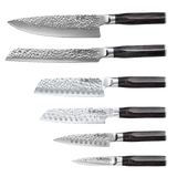 Cuisine::pro® Damashiro® EMPEROR Mokuzai 7 Piece Knife Block