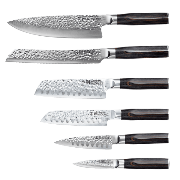 Cuisine::pro® Damashiro® EMPEROR Mokuzai 7 Piece Knife Block