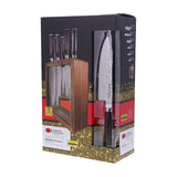 Cuisine::pro® Damashiro® EMPEROR Mokuzai 7 Piece Knife Block