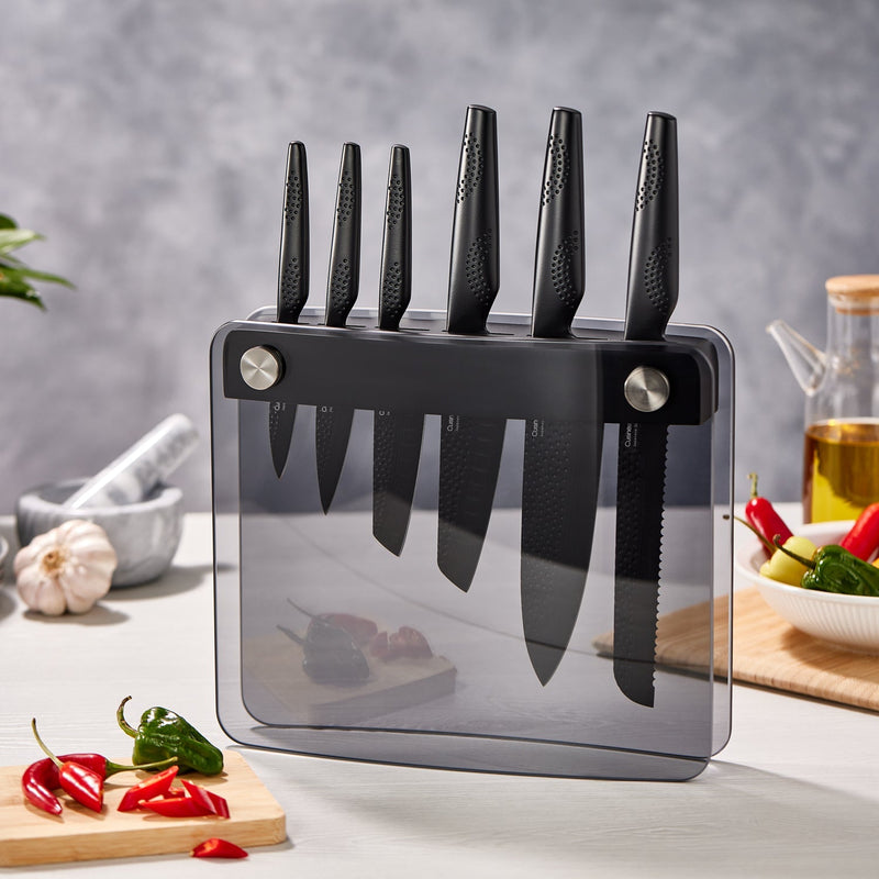 Cuisine::pro® iD3® BLACK SAMURAI™ Sakai knivblok 7 stk