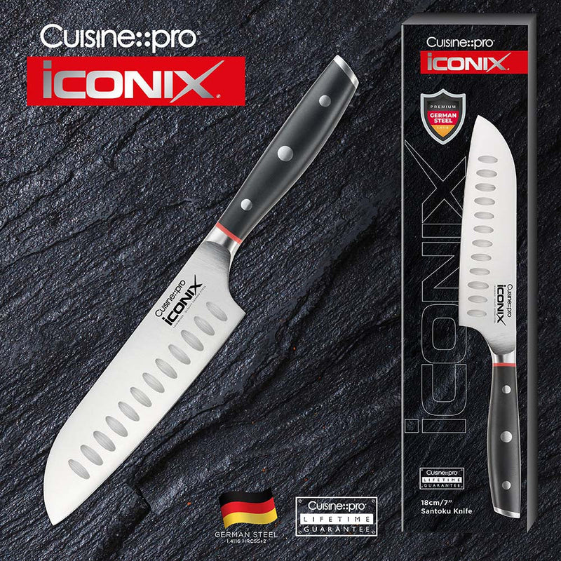 Cuisine::pro® iconiX® Santoku Knife 18cm 7"