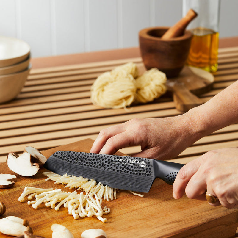 Cuisine::pro® iD3® BLACK SAMURAI™ Santoku Knife 18cm 7in