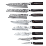 Cuisine::pro® Damashiro® EMPEROR Hisa 9 Piece Knife Block