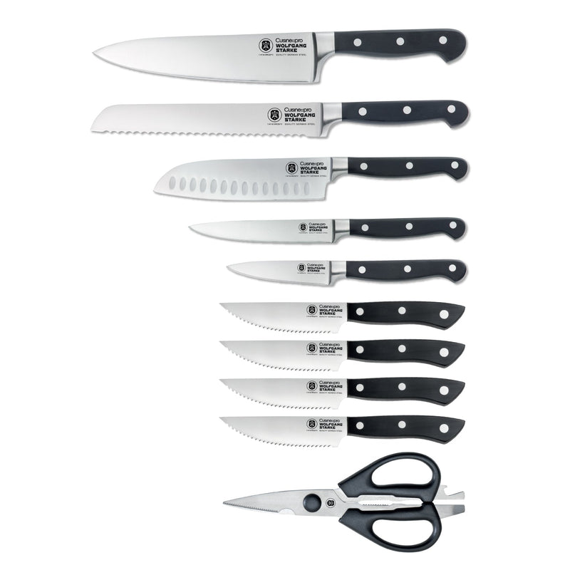 Cuisine::pro® WOLFGANG STARKE™ Kutchin 11 Piece Knife Block