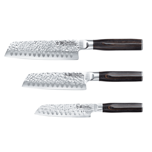 Cuisine::pro® Damashiro® EMPEROR Santoku Set of 3
