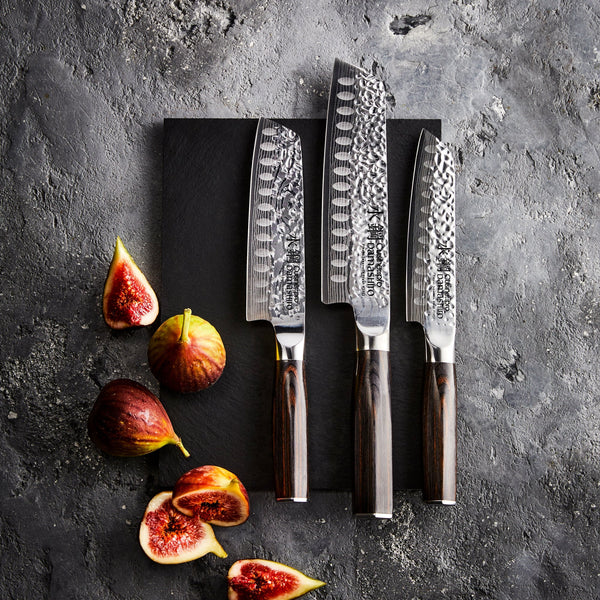 Cuisine::pro® Damashiro® EMPEROR Santoku Set of 3