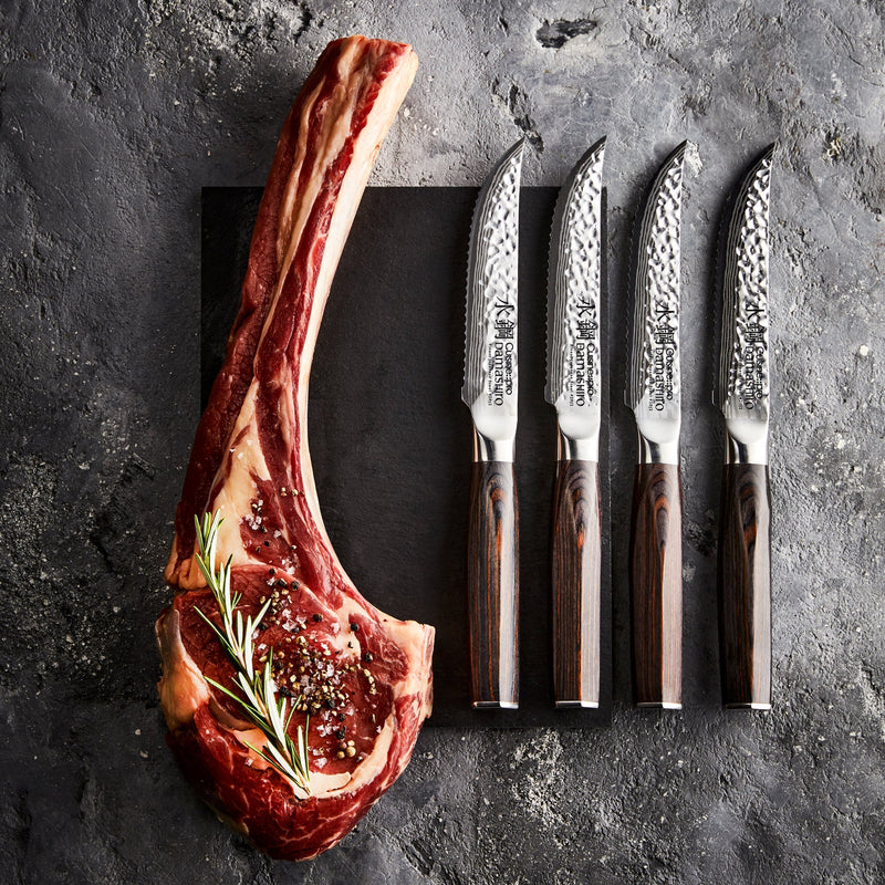 Cuisine::pro® Damashiro® EMPEROR 4-Piece Steak Knife Set 12.5cm 5in