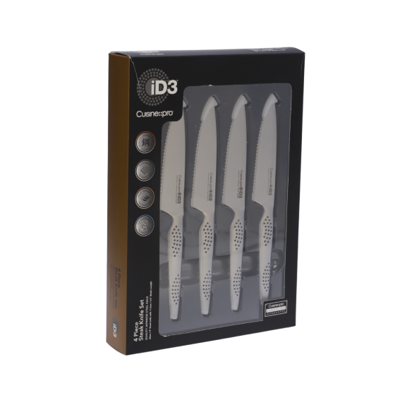 Cuisine::pro® iD3® 4 Piece Steak Knife Set 11.5cm 4.5in
