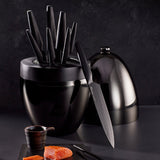 Cuisine::pro® iD3® BLACK SAMURAI™ THE EGG 9-delt knivblok