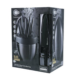 Cuisine::pro® iD3® BLACK SAMURAI™ THE EGG 9-delt knivblok