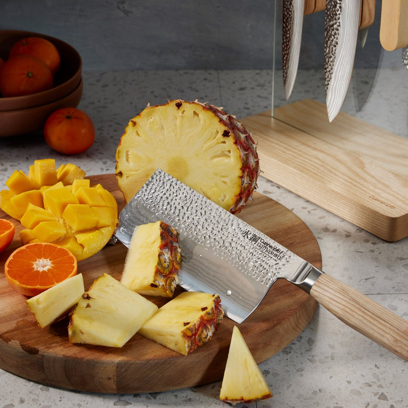 Cuisine::pro® Damashiro® EMPEROR Hikari Knife Block Ash 7 stk
