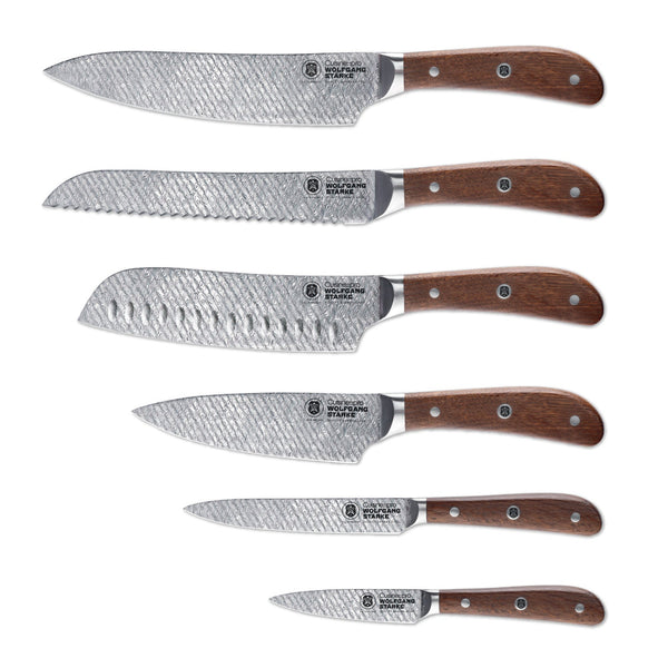 Cuisine::pro® WOLFGANG STARKE™ Oak Harz 7 Piece Knife Block