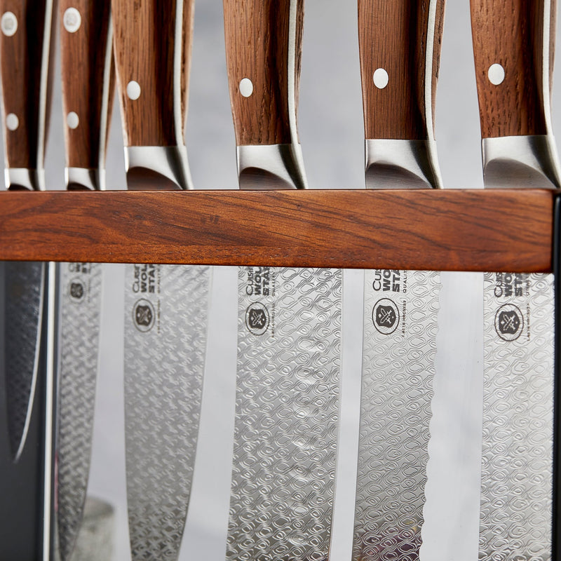 Cuisine::pro® WOLFGANG STARKE™ Oak Harz 7 Piece Knife Block