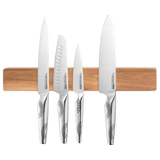 Cuisine::pro® iD3® Magnetic Acacia Wood Wall Mounted Knife Holder 40cm 15.5in