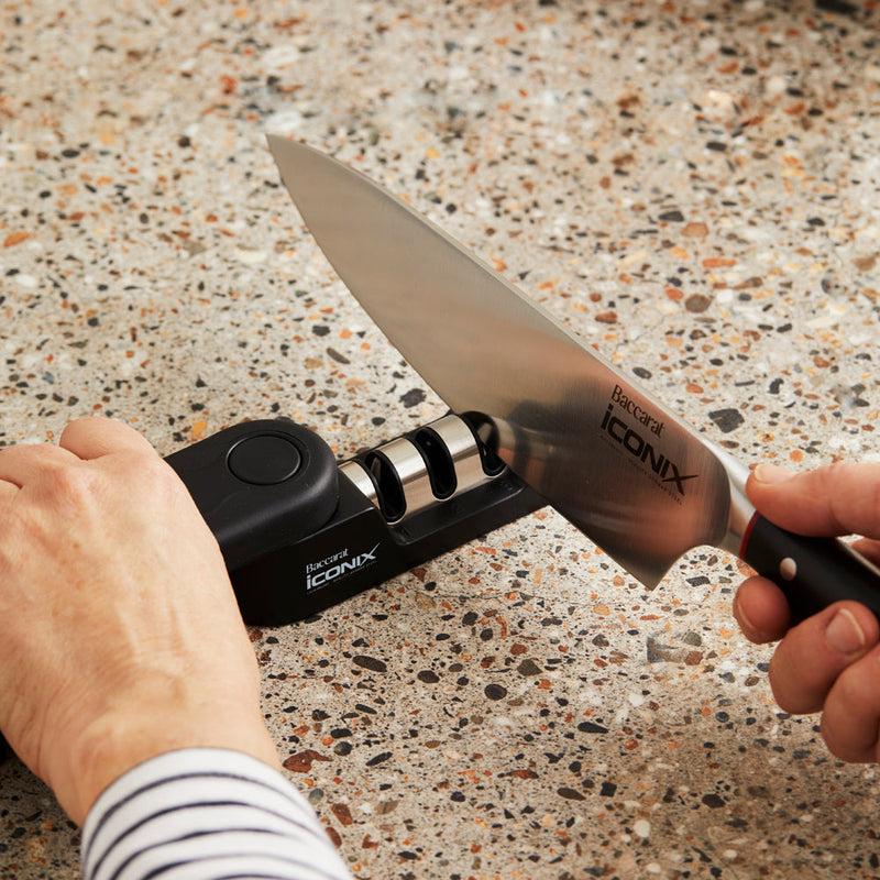 Cuisine::pro® iconiX® Folding 3 Step Knife Sharpener
