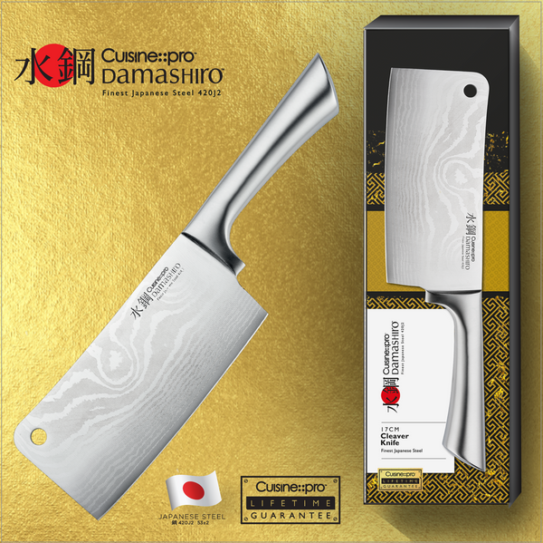 NBA Cuisine::pro® Damashiro® Cleaver 17cm/6.5"