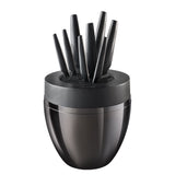 Cuisine::pro® iD3® BLACK SAMURAI™ THE EGG 9-delt knivblok